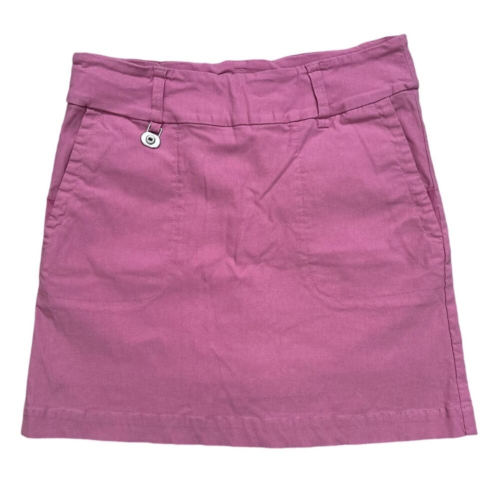 Daily Sports Pink Skort Golf Mini Skirt Tennis Stretchy Athletic Preppy Pockets